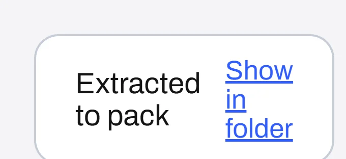 SpinShare Extract — real app capture