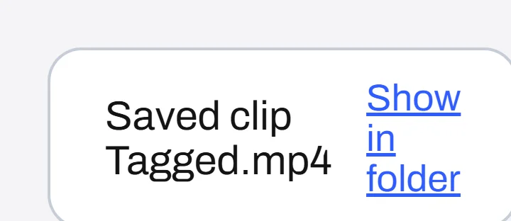 SpinShare Edit Tags — real app capture